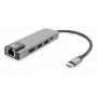 ACT USB-C 4K dokavimo stotelė 1 HDMI monitoriui, Ethernet, USB-A, PD praėjimas