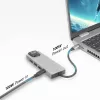 ACT USB-C 4K dokavimo stotelė 1 HDMI monitoriui, Ethernet, USB-A, PD praėjimas