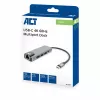 ACT USB-C 4K dokavimo stotelė 1 HDMI monitoriui, Ethernet, USB-A, PD praėjimas