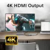 ACT USB-C 4K dokų stotelė su 1 HDMI monitoriumi, Ethernet, USB-C, USB-A, kortelių skaitytuvu ir PD perdavimu