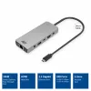 ACT USB-C 4K / 8K 30Hz dokavimo stotelė su 1 HDMI monitoriumi, 2,5 Gigabit eternetu, USB-C 10Gbps, USB-A 10Gbps, 3,5 mm garso išvestimi, PD praėjimu