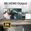 ACT USB-C 4K / 8K 30Hz dokavimo stotelė su 1 HDMI monitoriumi, 2,5 Gigabit eternetu, USB-C 10Gbps, USB-A 10Gbps, 3,5 mm garso išvestimi, PD praėjimu