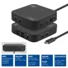 ACT Universal USB-C dokų stotelė 4K, 2 HDMI/DisplayPort monitoriams, DisplayLink, kompaktiškas dizainas