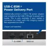 ACT Universal USB-C dokų stotelė 4K, 2 HDMI/DisplayPort monitoriams, DisplayLink, kompaktiškas dizainas