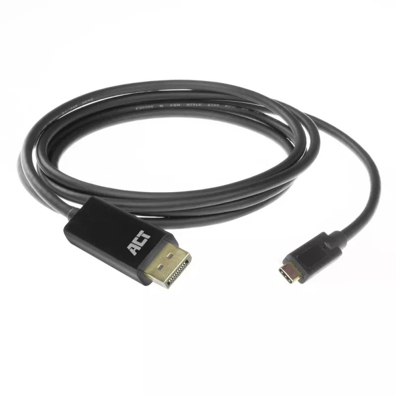 USB-C į DisplayPort laidas ACT AC7325 2 metrai