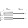 Tinklo adapteris ACT AC7335 Ethernet 1000 Mbit/s USB Type-C