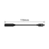Garso adapteris ACT AC7380 USB-C (vyriškas) į 3,5 mm (moteriška) 0,11 m juodas