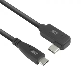 ACT USB 3.0 kampinis kabelis USB-C 1 m 5 Gbit/s juodas