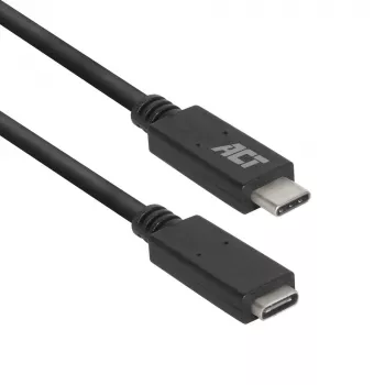 ACT USB 3.0 ilginimo laidas USB-C 2 m 5 Gbit/s juodas