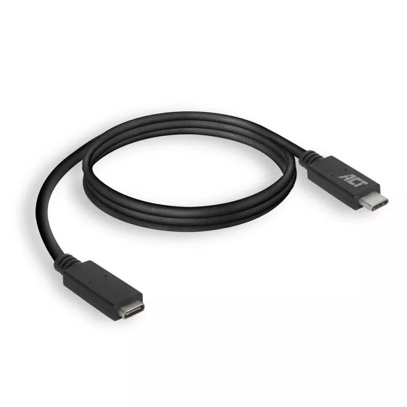 ACT USB 3.0 ilginimo laidas USB-C 2 m 5 Gbit/s juodas