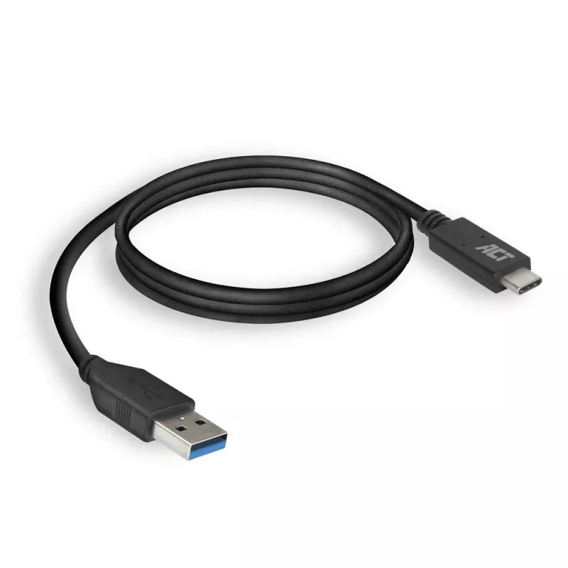 ACT USB 3.0 kabelis USB-A į USB-C 2 m 5 Gbit/s juodas