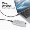 ACT USB4 20Gbps 240W USB Type-C laidas 0,5 m juodas