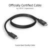 ACT USB4® 20Gbps laidas, USB-C, USB-IF sertifikuotas, 1 metras