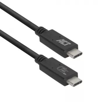 ACT USB4® 40Gbps 240W USB Type-C® laidas, USB-IF sertifikuotas, 0,8 m