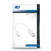 ACT 0,15 m Mini DisplayPort (vyriškas) į HDMI-A (moterišką) adapteris