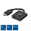 ACT AC7535 HDMI į VGA adapteris su garsu, 0,15 m
