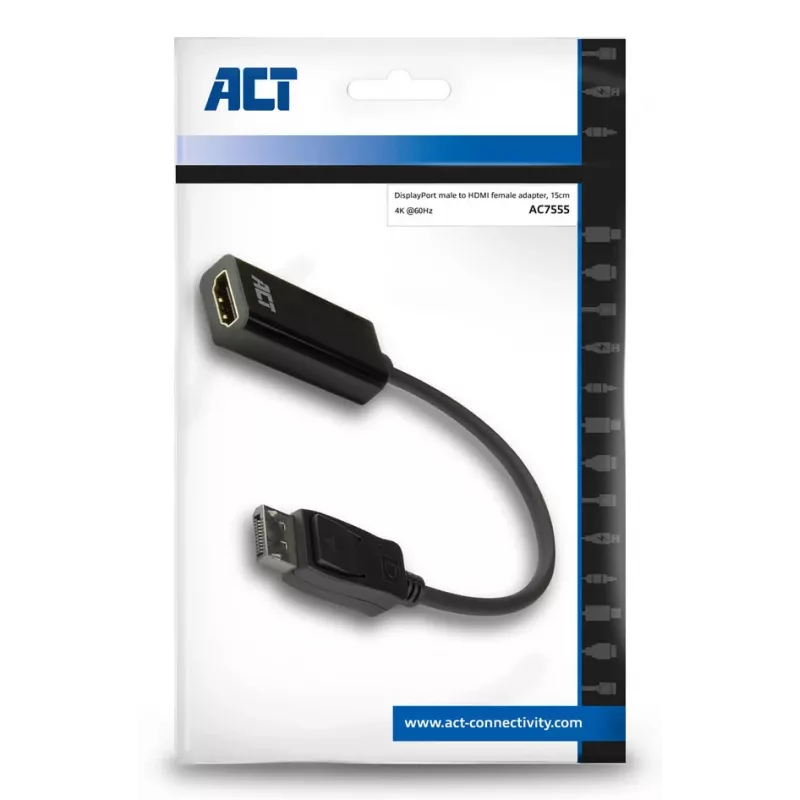 Adapteris DisplayPort į HDMI ACT AC7555