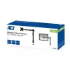 ACT Vieno monitoriaus laikiklis ACT AC8301, spaustuvinis/varžtinis, 8 kg, 10–32 colių