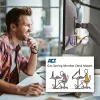 ACT Dujinė spyruoklė monitoriaus ranka Office juoda AC8311 Spaustuvas/Prakišamas 9 kg