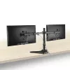 ACT laisvai pastatomas dviejų monitorių laikiklis AC8320, maks. svoris 16 kg, min. ekranas 33 cm, maks. ekranas 81,3 cm