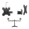 ACT laisvai pastatomas dviejų monitorių laikiklis AC8320, maks. svoris 16 kg, min. ekranas 33 cm, maks. ekranas 81,3 cm