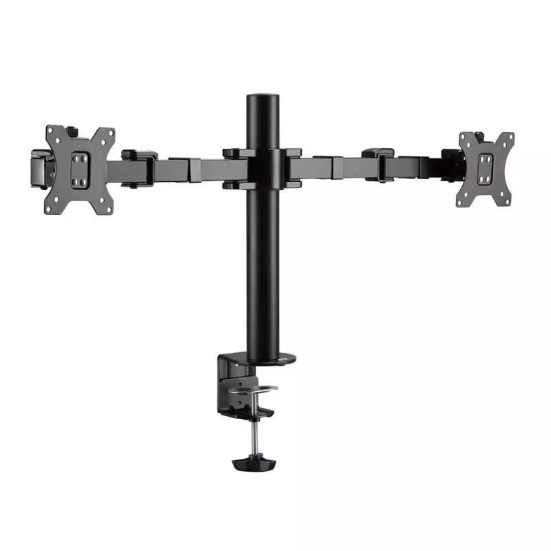 ACT dviejų monitorių laikiklis Office Solid Pro spaustuvu/per angą 12 kg 10-32 col.