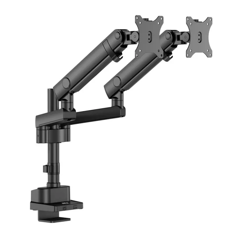 ACT monitorių laikiklis 35 colių biuro solid pro, mechaninė spyruoklė, 2 monitoriai