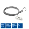 ACT Wedge Laptop Lock AC9035 spyna su kombinaciniu kodu, metalinis, 2 m kabelis