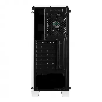 Aerocool Cyclon Midi Tower baltas kompiuterio korpusas