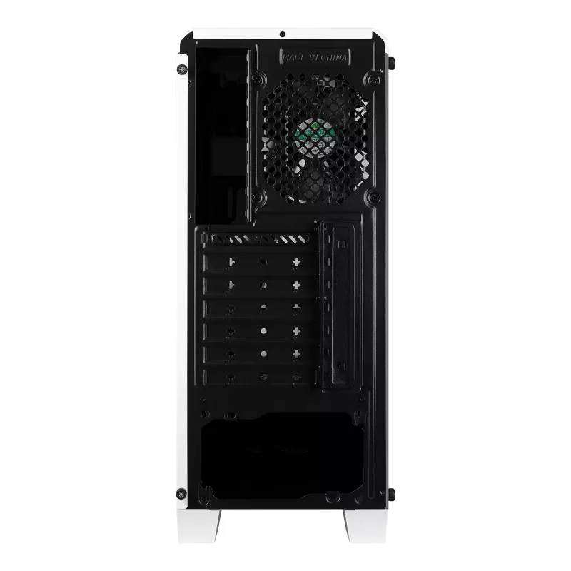 Aerocool Cyclon Midi Tower baltas kompiuterio korpusas