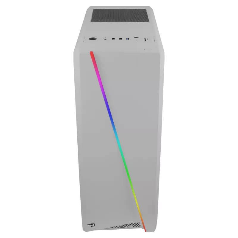 Aerocool Cyclon Midi Tower baltas kompiuterio korpusas