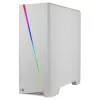 Aerocool Cyclon Midi Tower baltas kompiuterio korpusas