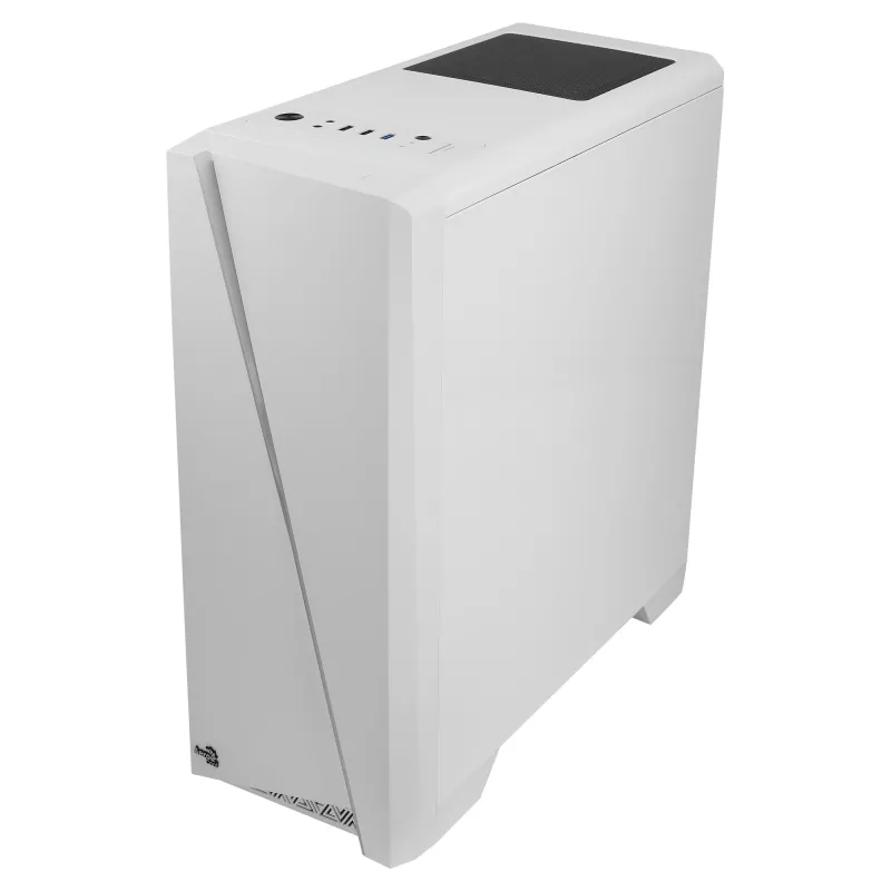 Aerocool Cyclon Midi Tower baltas kompiuterio korpusas