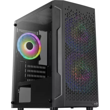 Korpusas Aerocool Trinity Mini Mini Tower Juodas