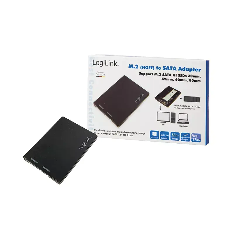 LogiLink AD0019 adapterio kortelė M.2 į 2,5 colio SATA