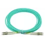 BlueOptics AJ837A-BO InfiniBand šviesolaidinis kabelis 15 m LC turkio spalvos
