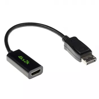 Adapteris DisplayPort (vyriškas) į HDMI-A (moterišką) ACT AK3994, 0,15 m