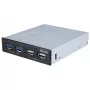 Akasa InterConnect S AK-ICR-12V3 priekinio skydelio USB jungtis (3,5 inch lizdui)