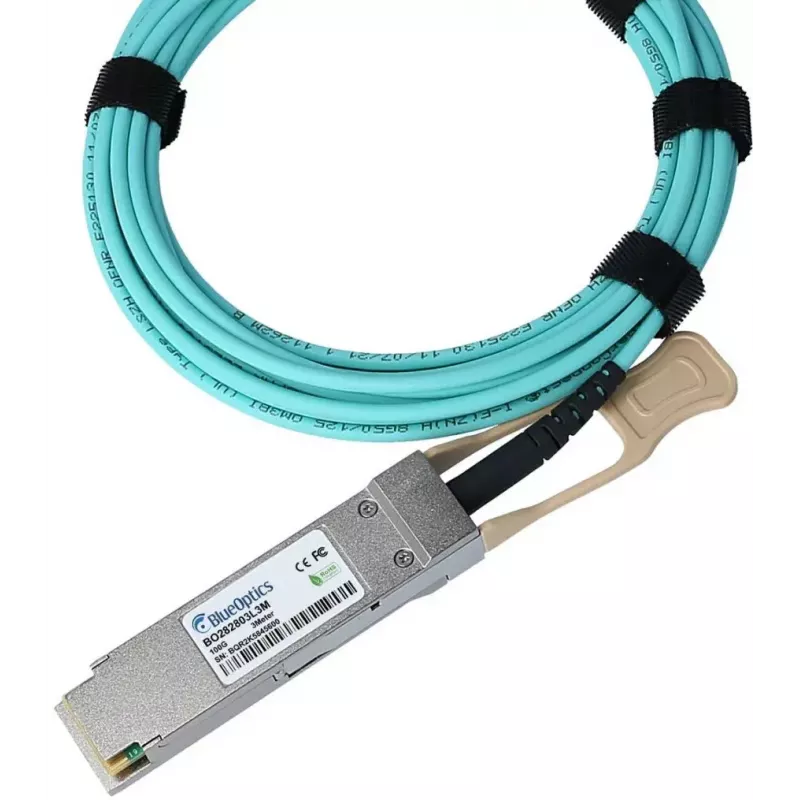 AOC laidas BlueOptics AOC-Q28-100G-20M-BO 20m QSFP28 Kištukas/Kištukas
