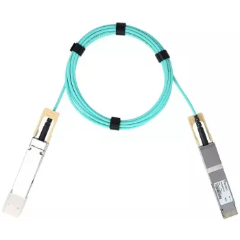 BlueOptics AOC-Q56DD-400G-3M-BO aktyvus optinis kabelis InfiniBand 3m QSFP-DD kištukas