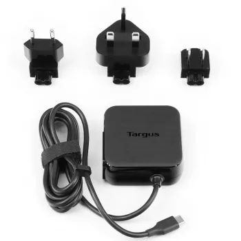 Targus APA95EU universalus USB-C įkroviklis, 45 W, juodas