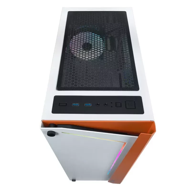 Korpusas Azza APOLLO 430 Midi Tower Baltas