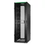 APC NetShelter SX Server Rack Gen 2, 48U, 2258H x 750P x 1070G mm, su šonais, juodas