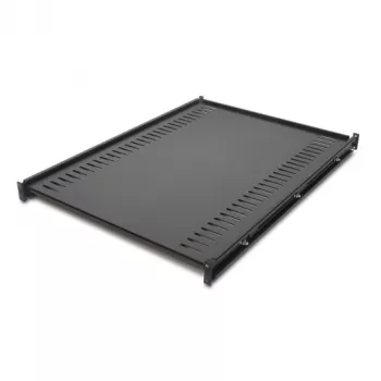 Reguliuojama stelažo lentyna APC AR8122BLK, metalinė, 470 mm plotis, 660 mm max gylis, 44 mm aukštis, juoda