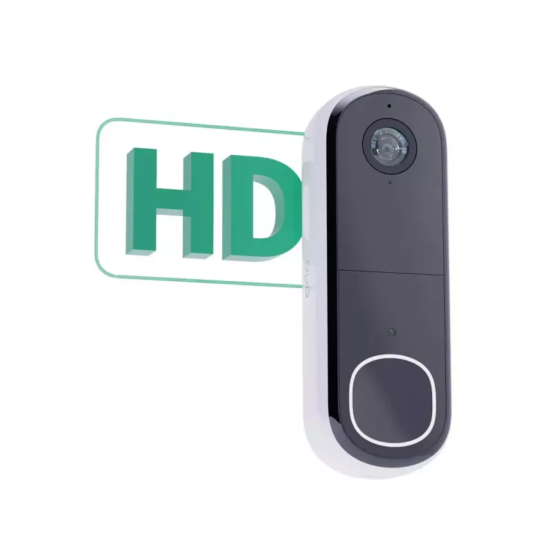 Vaizdo skambutis Arlo Essential HD AVD3001-100EUS 1536p 180° matymo laukas