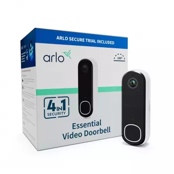 Vaizdo skambutis Arlo Essential HD AVD3001-100EUS 1536p 180° matymo laukas
