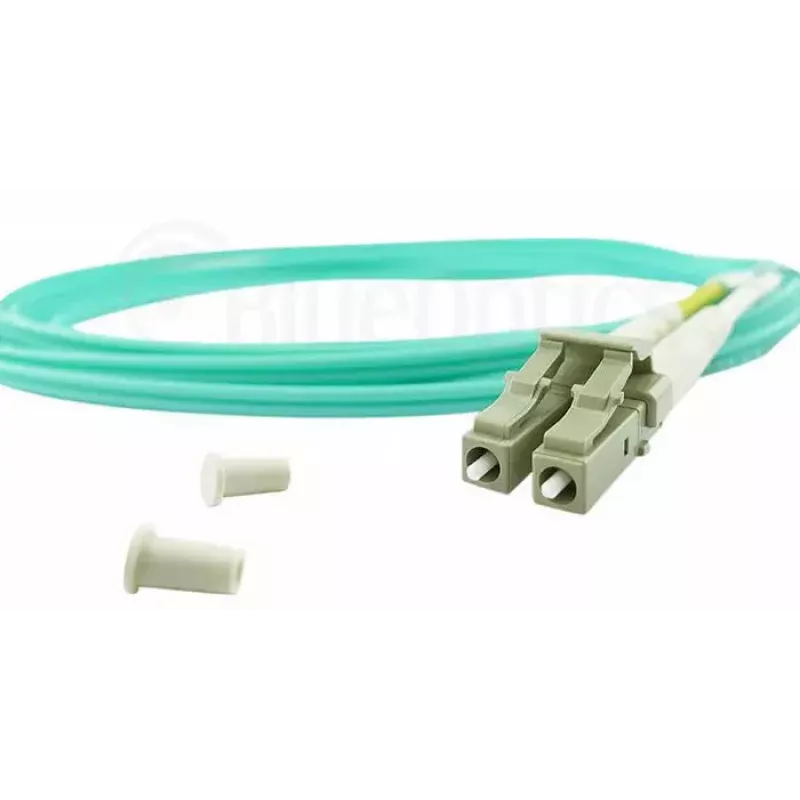BlueOptics BK843A-BO 50 m LC OM3 Aqua šviesolaidinis kabelis