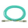 BlueOptics BK843A-BO 50 m LC OM3 Aqua šviesolaidinis kabelis