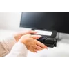 BakkerElkhuizen Goldtouch Travel Go2 Wired DE Qwertz, Mini, laidinė, USB, žirklinis jungiklis, QWERTZ, juoda