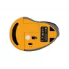 BakkerElkhuizen PRF Mouse Wireless belaidė vertikali pelė, tamsiai pilka, dešinei rankai, optinė, RF belaidė, 1600 DPI, juoda, pilka